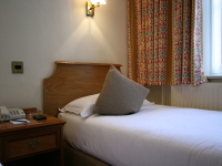 A Typical Single Room at Umi Hotel London