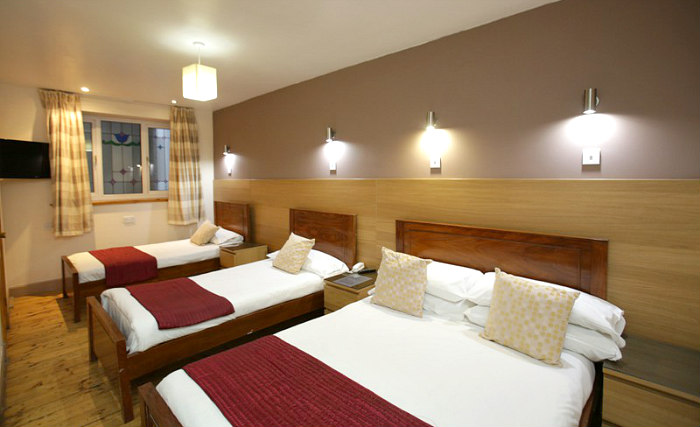 Quad rooms are great for friends and family sharing