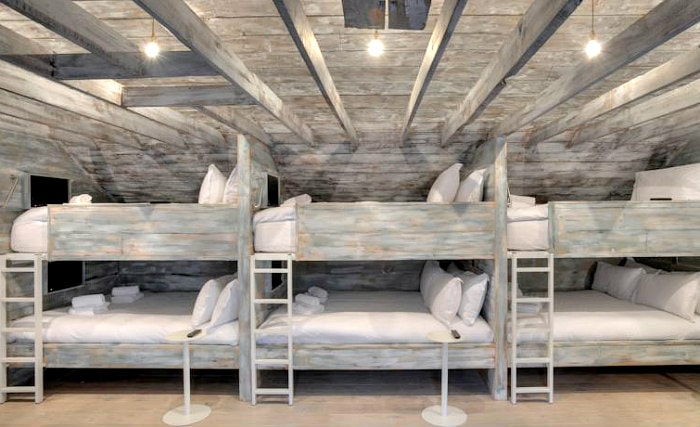 Save money by booking a bed in a shared dorm room