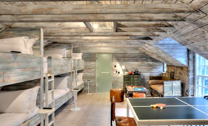 A typical dorm room at STAY Central, Edinburgh