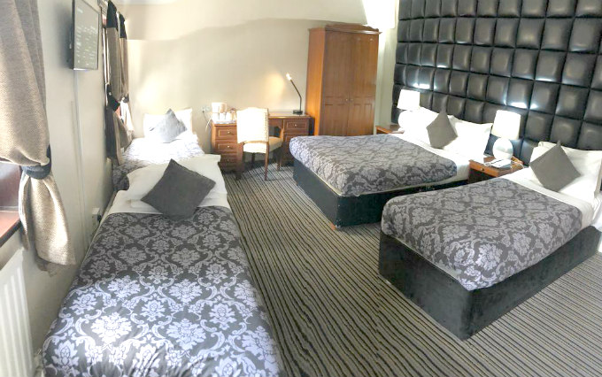 Family room at the Kings Park Hotel are great value for money allowing you to spend more exploring London