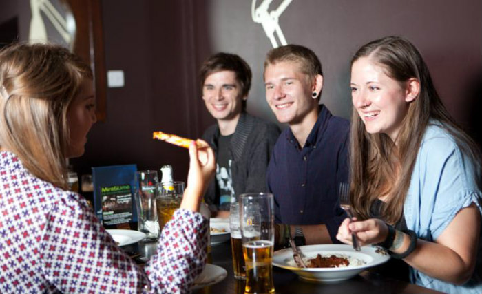 Save even more money by preparing your own food in the self-catering kitchen