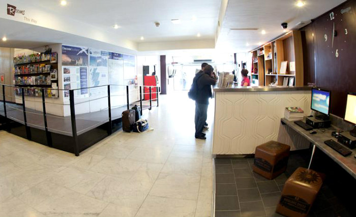 Reception will be pleased to help