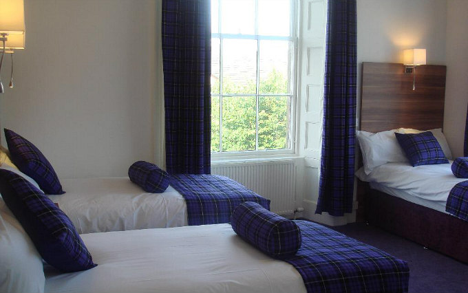 Family room at the Lomond Hotel Glasgow are great value for money allowing you to spend more exploring London