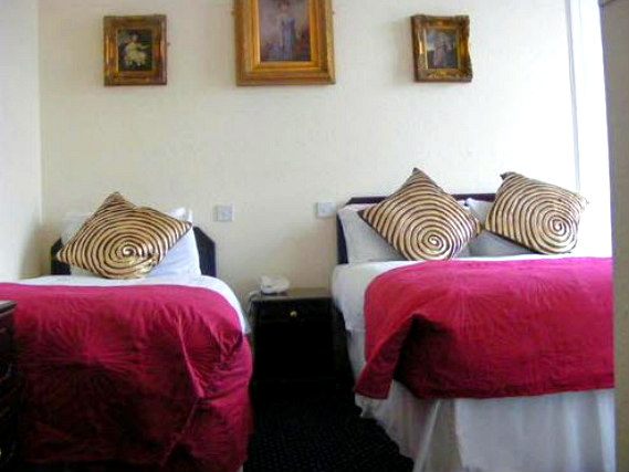 Triple rooms are great for friends and family sharing