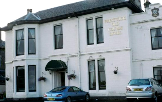 The exterior of Prestwick Old Course Hotel