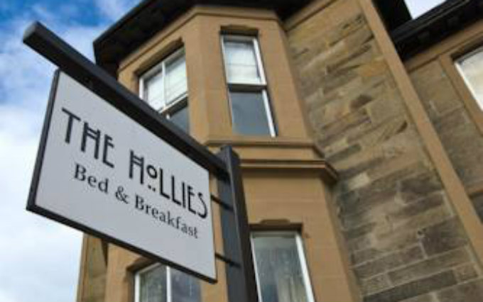 The exterior of The Hollies