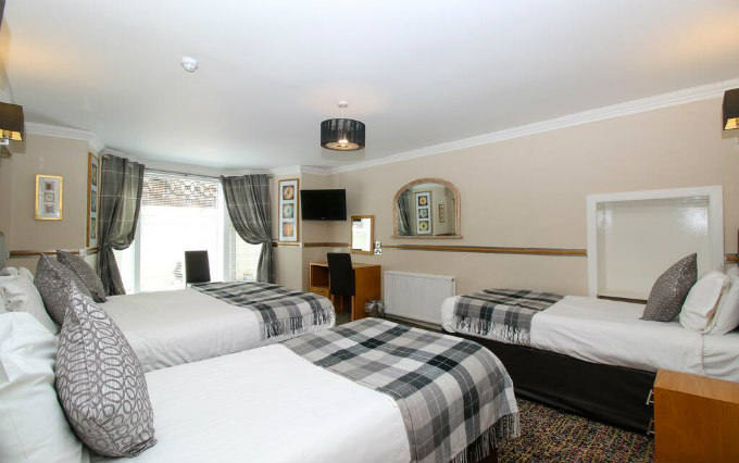 Family room at Kelvingrove Hotel Glasgow