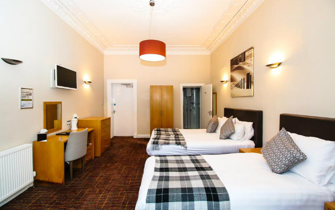 Family room at Kelvingrove Hotel Glasgow