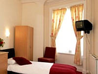 Single room at Argyll Western Hotel