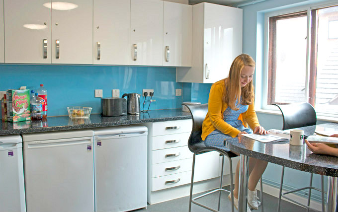 kitchen at Middle Mill (Halls of Residence)