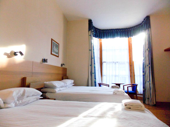 Quad rooms at Victorian House Hotel are the ideal choice for groups of friends or families