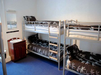 A typical dorm room at the Nightingale Lodge