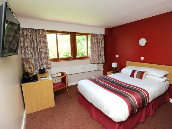 Get a good night's sleep in your comfortable room at Keele Management Centre