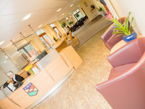 Keele Management Centre has a 24-hour reception so there is always someone to help