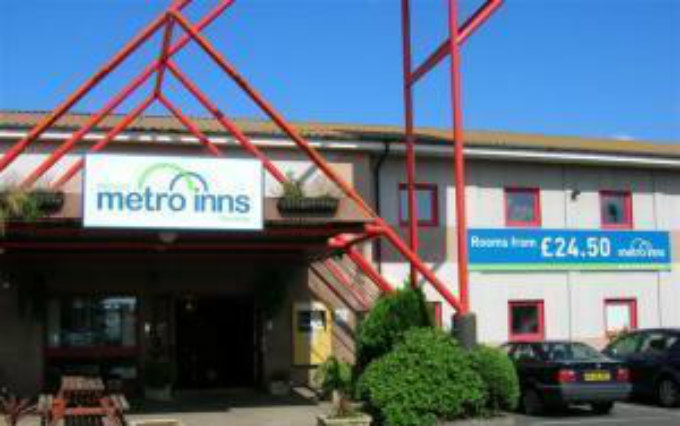 An exterior view of Metro Inns Teesside