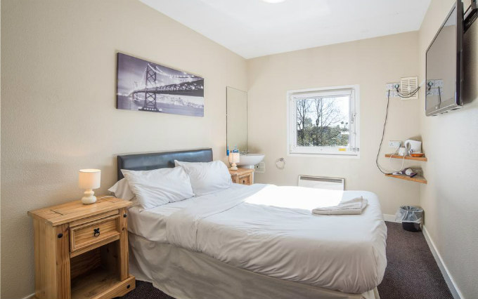 A double room at Metro Inns Teesside