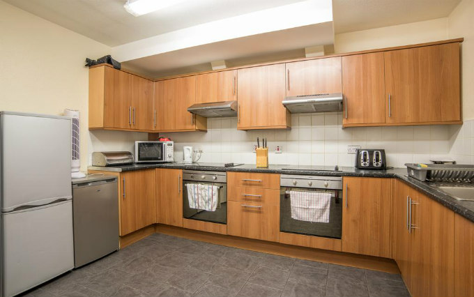 kitchen at Metro Inns Teesside