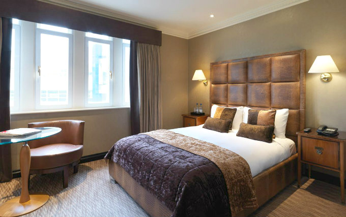 A double room at Radisson Blu Edwardian Hampshire