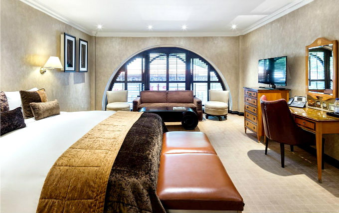 A double room at Radisson Blu Edwardian Hampshire