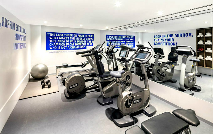Gym at Radisson Blu Edwardian Hampshire