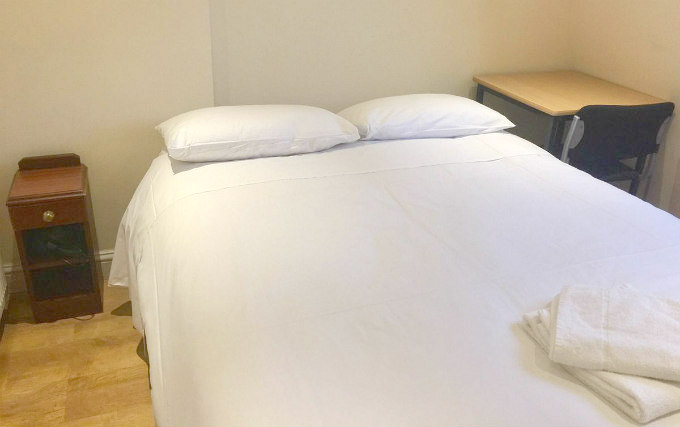 A double room at Andrews House Hotel