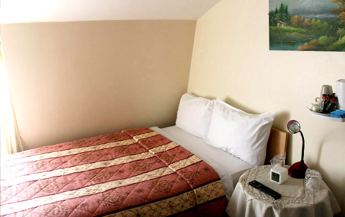 A double room at Apollo Hotel London