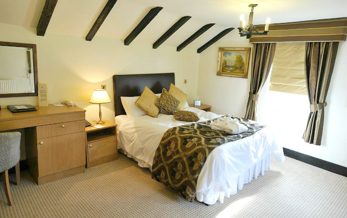 A typical double room at The Barn Hotel