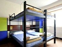 An 8 bed dorm