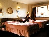 A Typical Twin Room at Clearlake Hotel