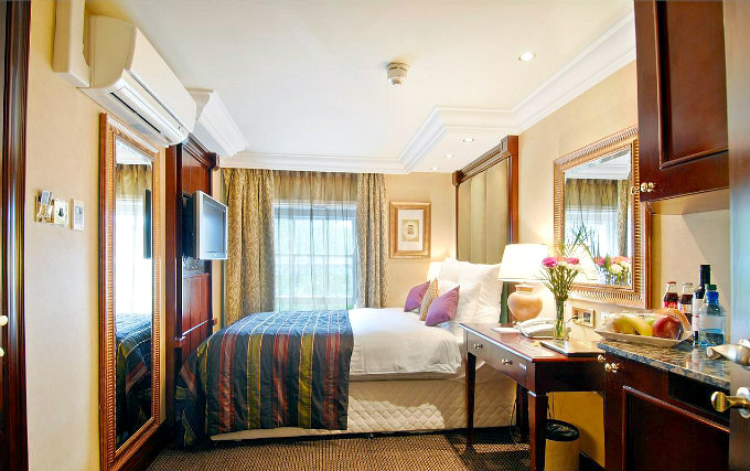 A typical double room at Royal Sussex Hotel