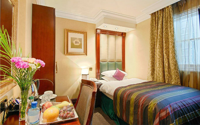 A single room at Royal Sussex Hotel