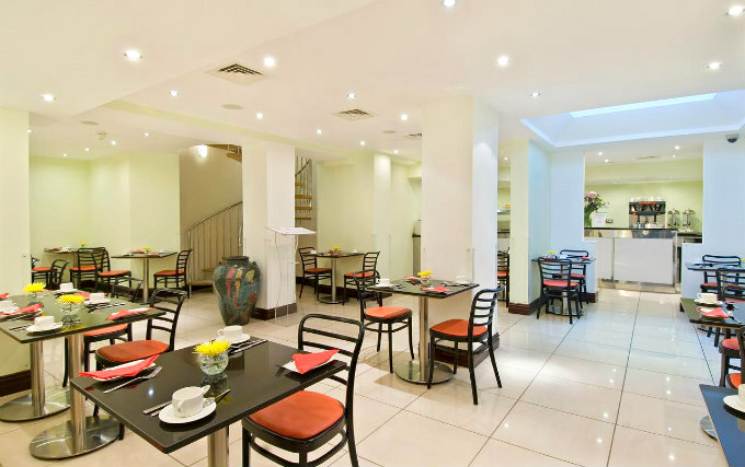 Sit with friends and plan your day in the Breakfast room