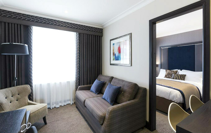 A typical room at Royal Court Apartments