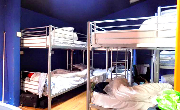 Dorm room at Phoenix Hostel London