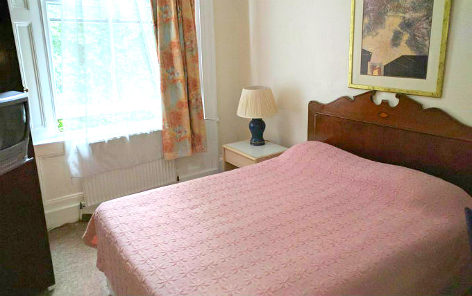 A typical double room at Continental Hotel London