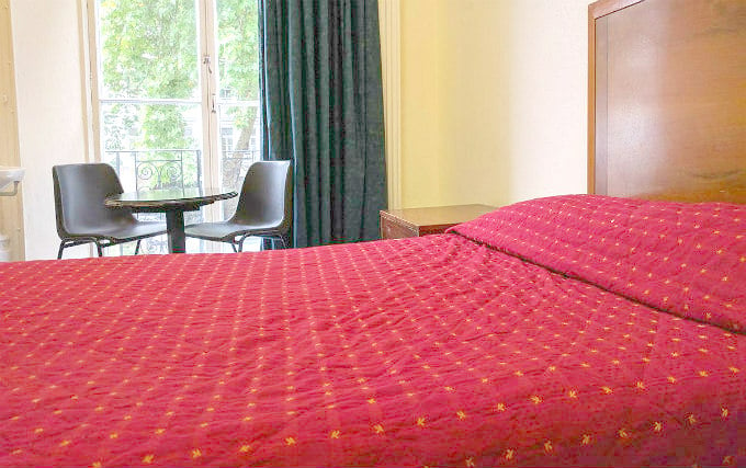 A comfortable double room at Continental Hotel London