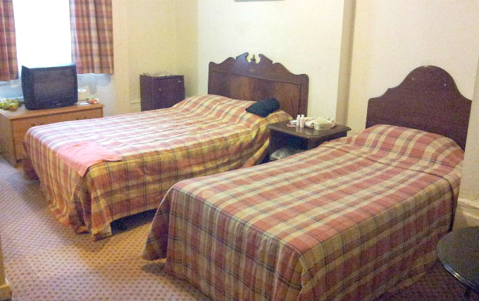 A triple room at Continental Hotel London