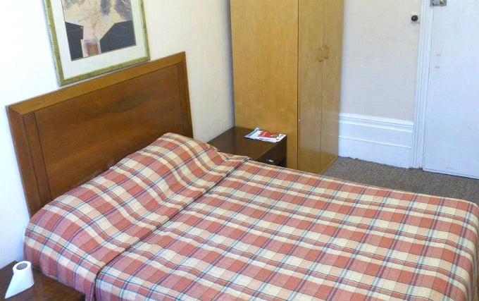 A double room at Continental Hotel London