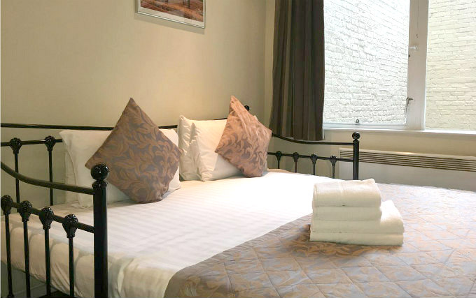 A double room at Grand Plaza Serviced Apartments
