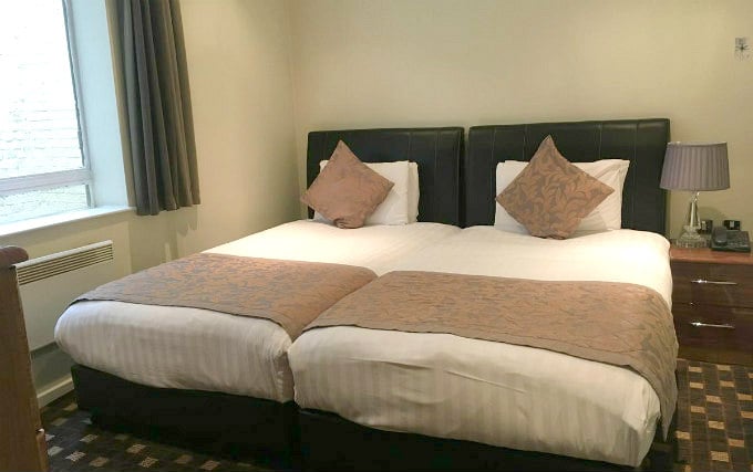 Twin room at Grand Plaza Serviced Apartments