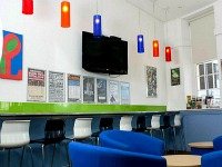 Journeys Brighton Hostel Television room