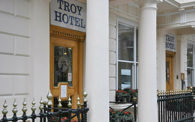 An exterior view of Troy Hotel London