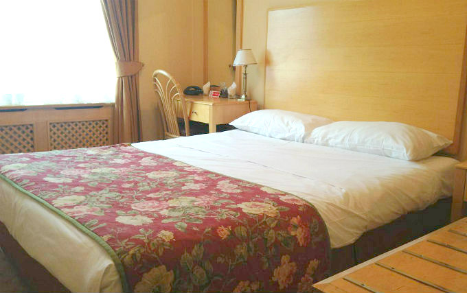 A typical double room at Troy Hotel London