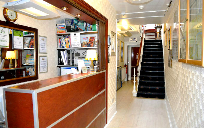 The friendly Reception staff at Falcon Hotel London will offer you a warm welcome