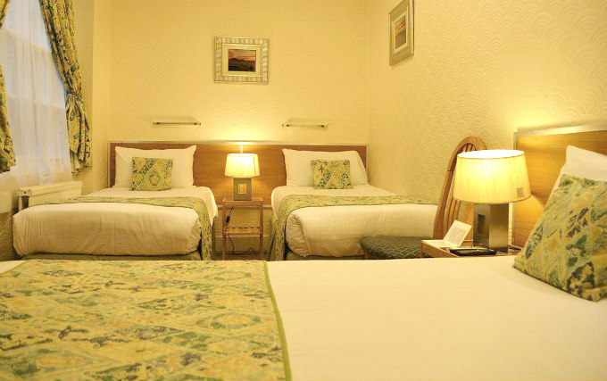 Triple room at Falcon Hotel London