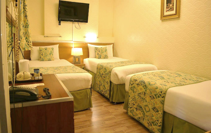 Triple room at Falcon Hotel London