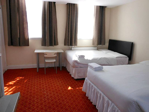 Quad rooms at Silk House Hotel are the ideal choice for groups of friends or families