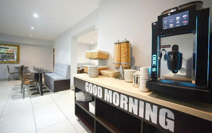 Enjoy a great breakfast at Grand Tourist Hotel