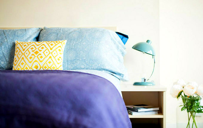 A double room at Collegiate Charles Morton Court